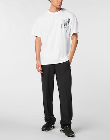 Maglietta 'Tiger' di Plein Sport in bianco