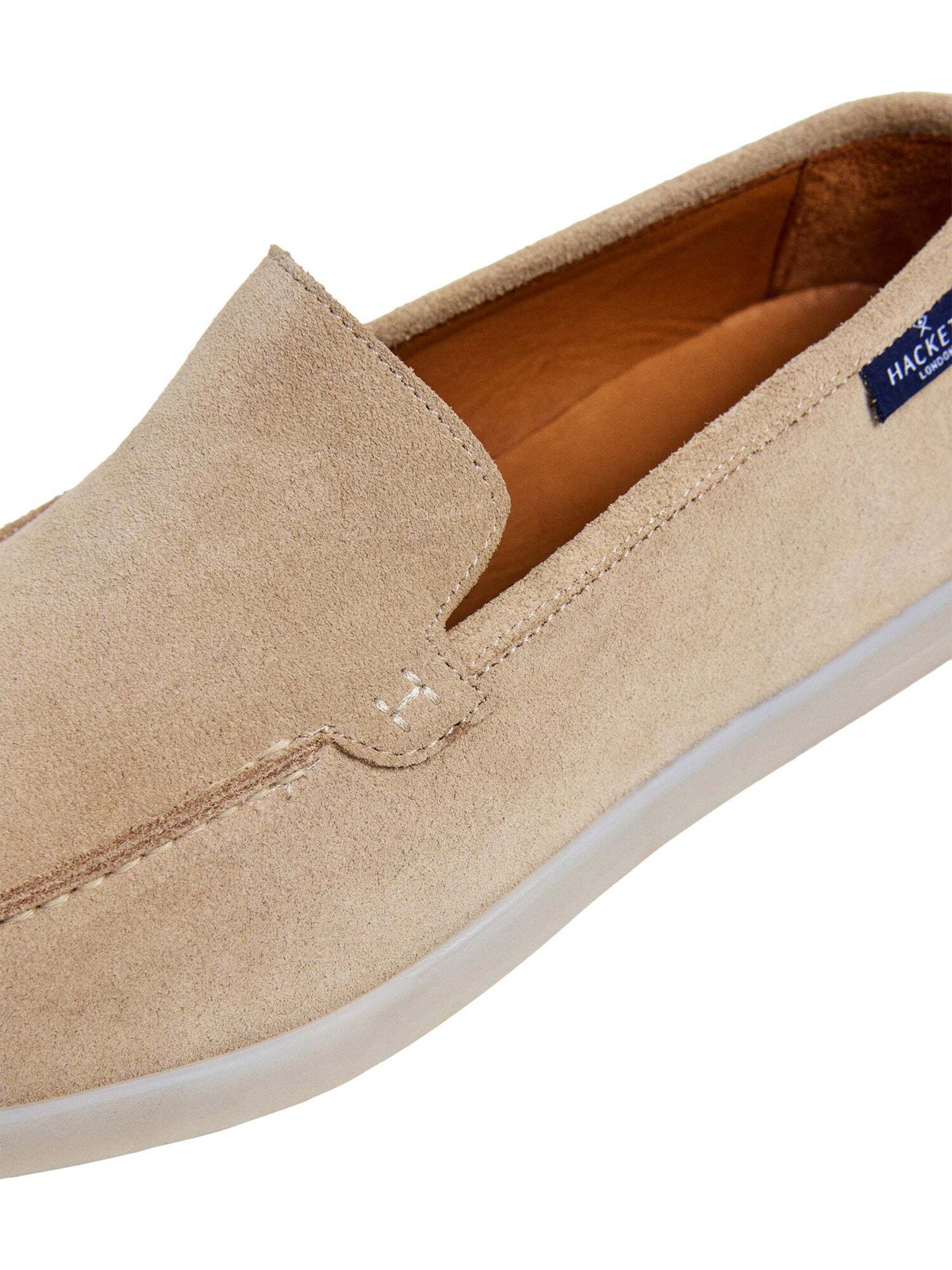 Hackett London Moccasin 'Martins' in Beige