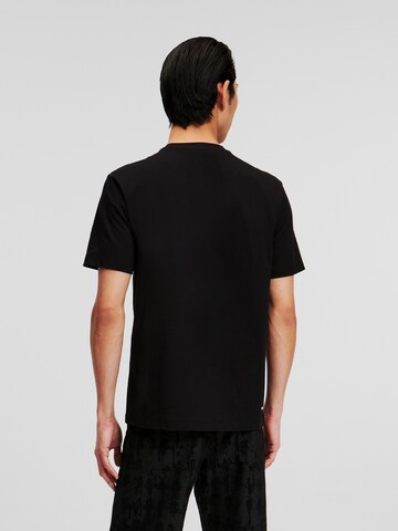 Maglietta 'Kameo' di Karl Lagerfeld in nero
