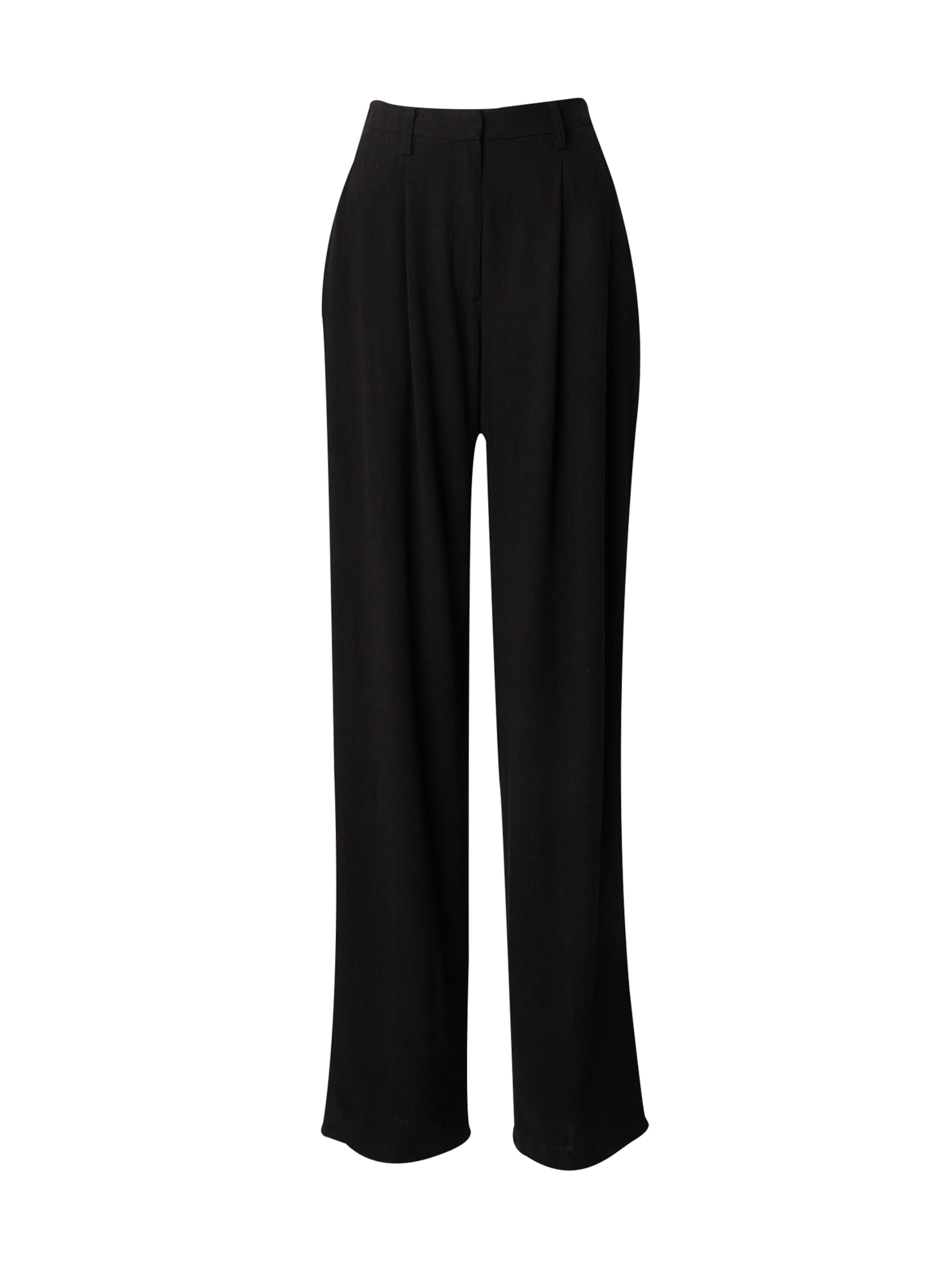 Pantaloni con pieghe 'Thora Tall' LeGer by Lena Gercke di colore nero, Visualizzazione prodotti