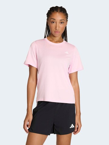 Maglia funzionale di ADIDAS PERFORMANCE in rosa: frontale