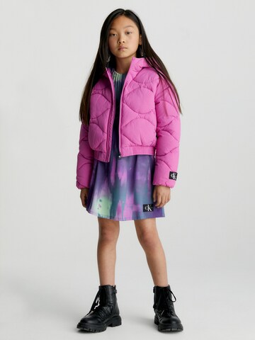 Calvin Klein Jeans Between-Season Jacket in Pink