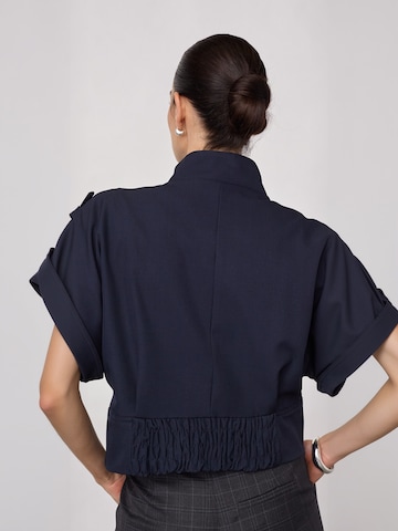 Gilet ' LunaCC ' di co'couture in blu: dietro