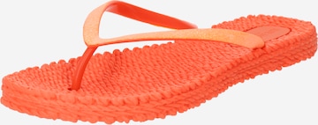 ILSE JACOBSEN Teenslipper 'Cheerful 01' in Oranje: voorkant