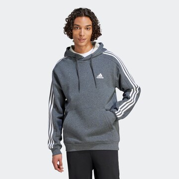 ADIDAS SPORTSWEAR Sportsweatshirt 'Essentials' in Grau: predná strana