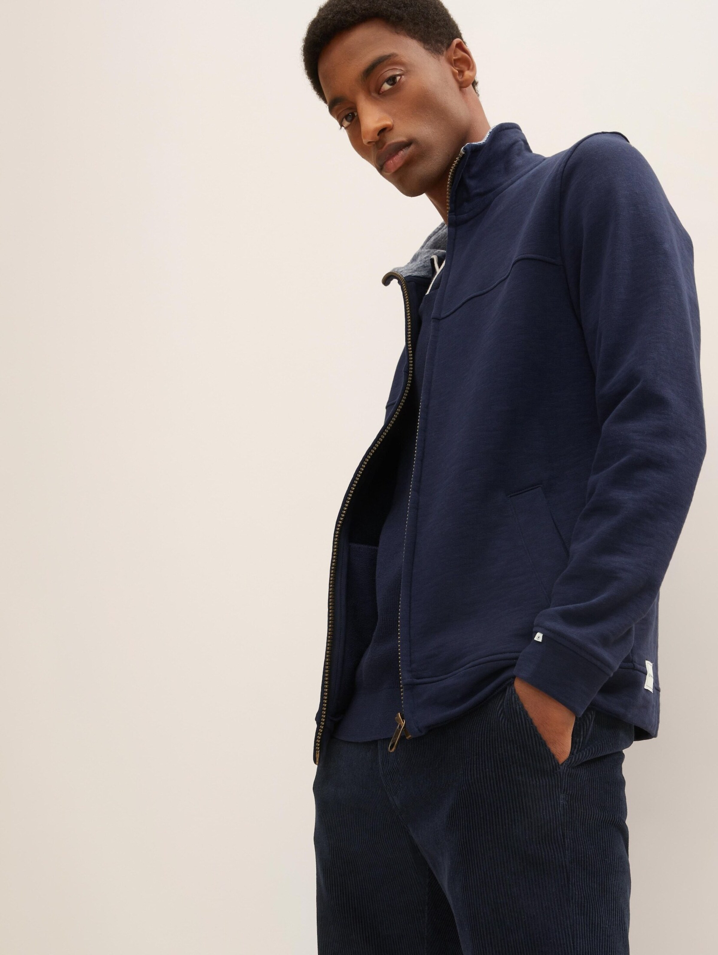 Männer Große Größen TOM TAILOR Jacke in Dunkelblau - YS63134 Männer Große Größen TOM TAILOR Jacke in Dunkelblau - YS63134
