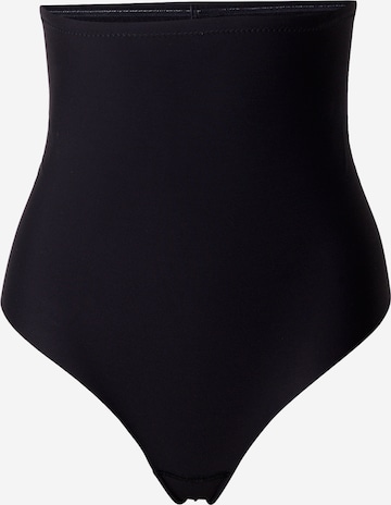 Slip scultant Bye Bra en noir : devant