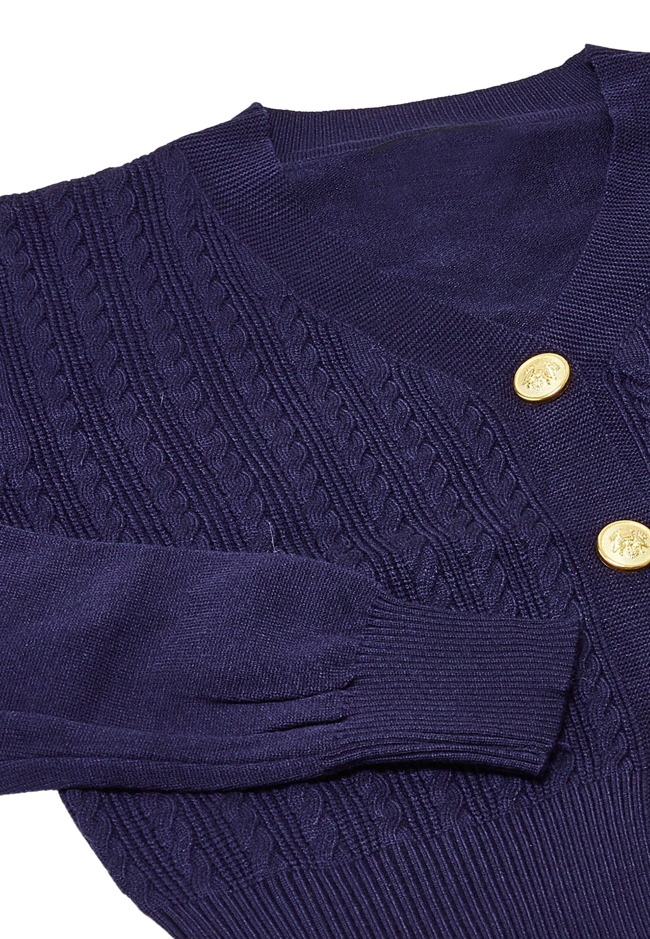 NAEMI Вязаная кофта в Синий