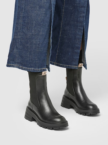 Bottines 'SODA PLUS' Pepe Jeans en noir : devant