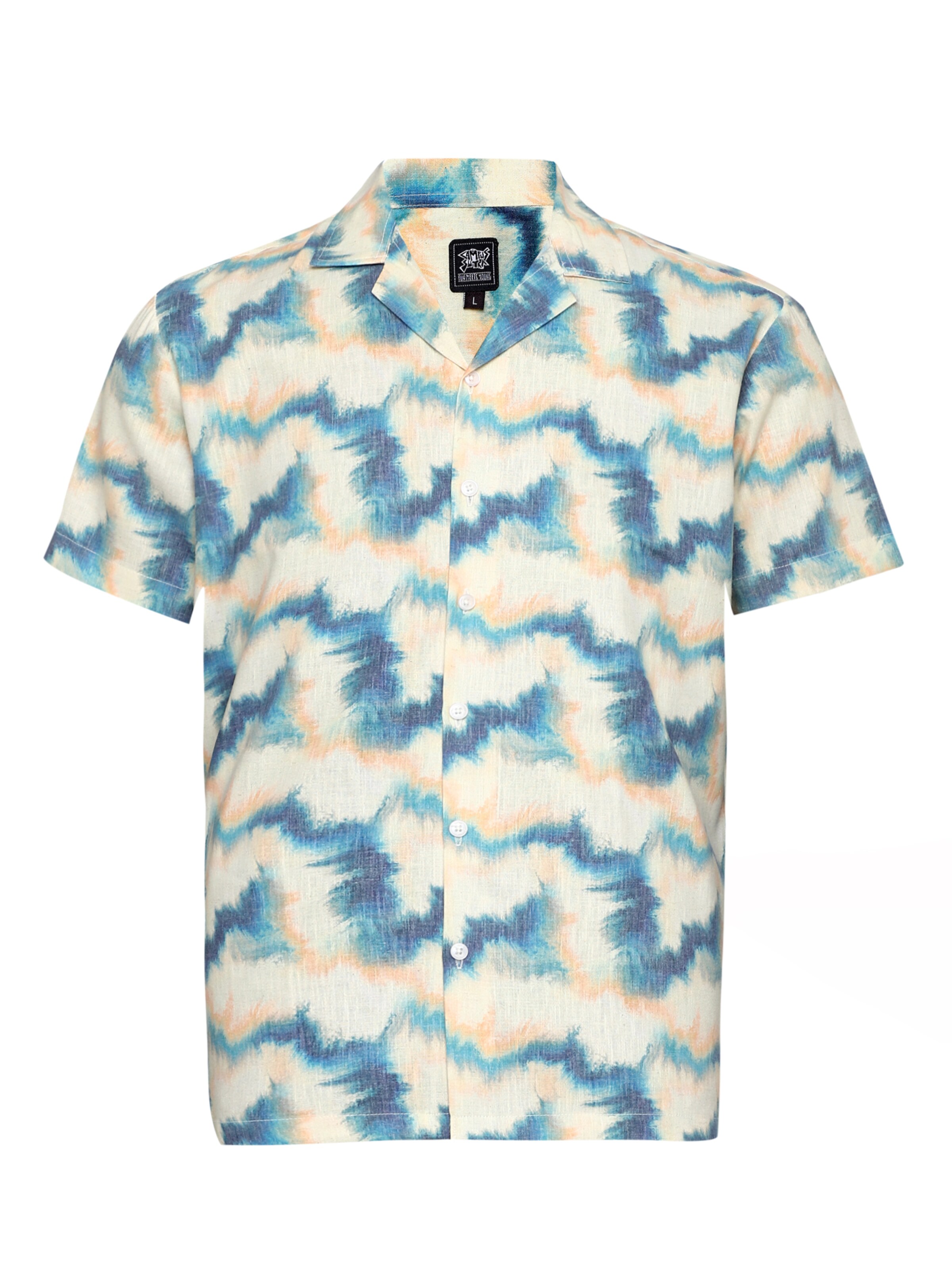 Campus Sutra Rovný strih Košeľa 'Tabitha' - Zmiešané farby: predná strana