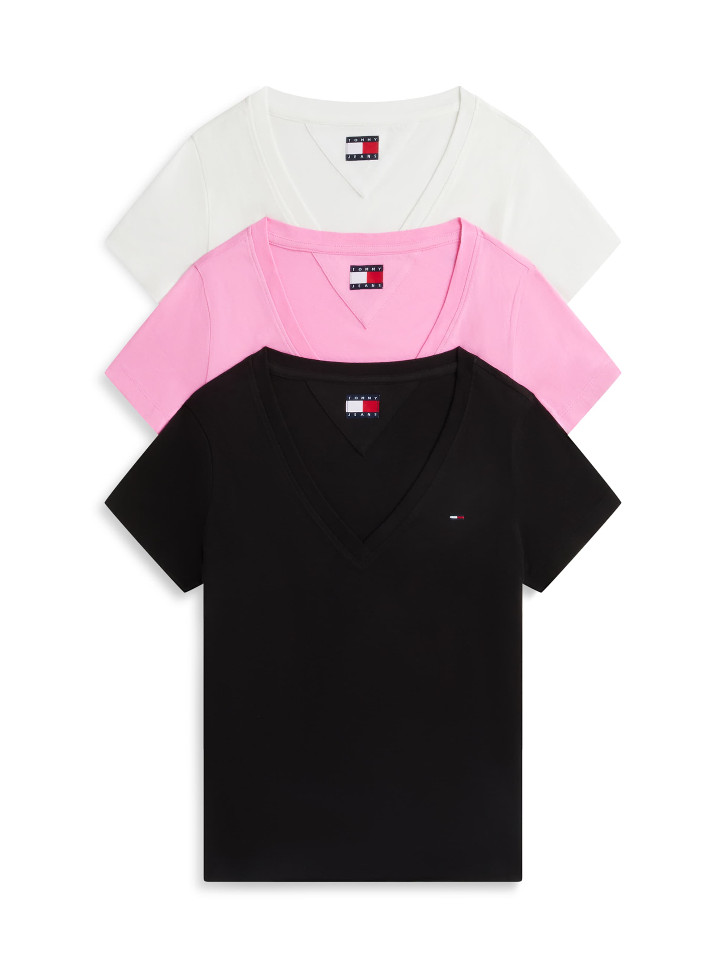 Tommy Jeans Shirts i beige: forside