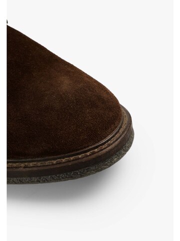 Bottines à lacets Scalpers en marron