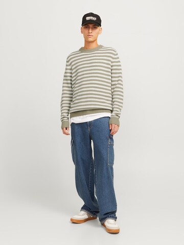 JACK & JONES Trui 'JOREaton' in Groen