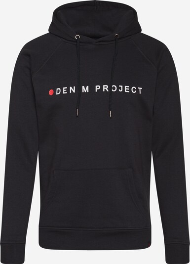 Bluză de molton Denim Project pe bleumarin / roșu / alb, Vizualizare produs
