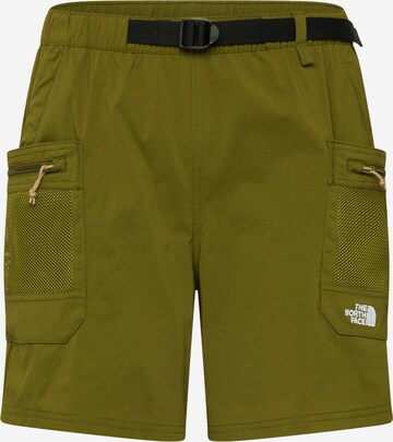THE NORTH FACE Loosefit Outdoorové kalhoty 'CLASS V PATHFINDER' – zelená: přední strana