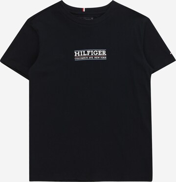 T-Shirt TOMMY HILFIGER en bleu : devant