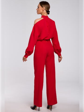made of emotion - Jumpsuit 'M528' en rojo