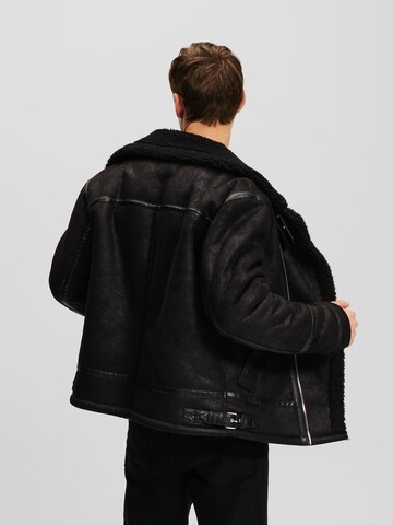 Karl Lagerfeld Winterjacke in Schwarz