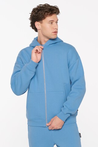 Harlem Soul Sweatjacke 'BRU-NO' in Blau