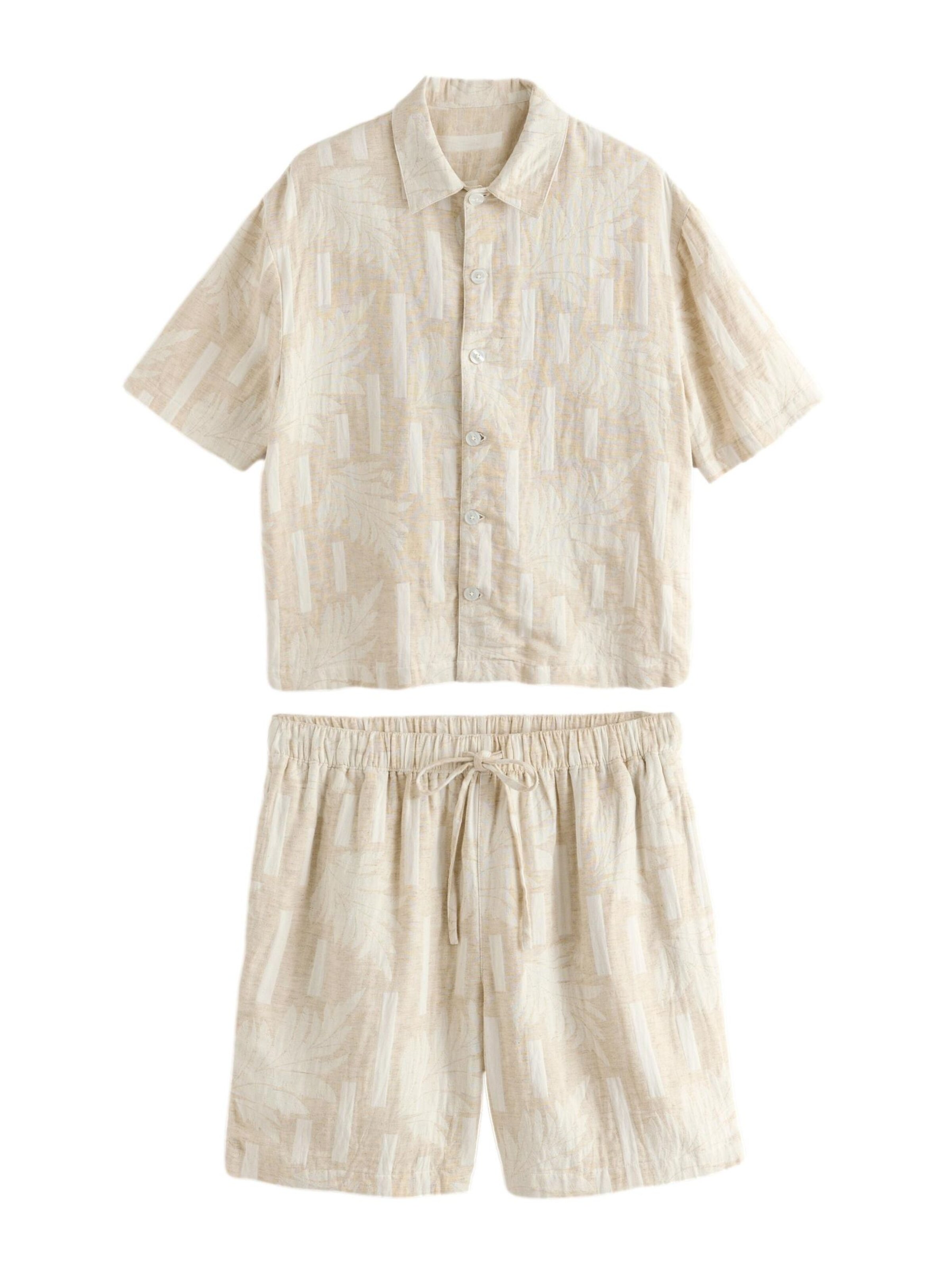 Next Pyjama in Beige: Vorderseite