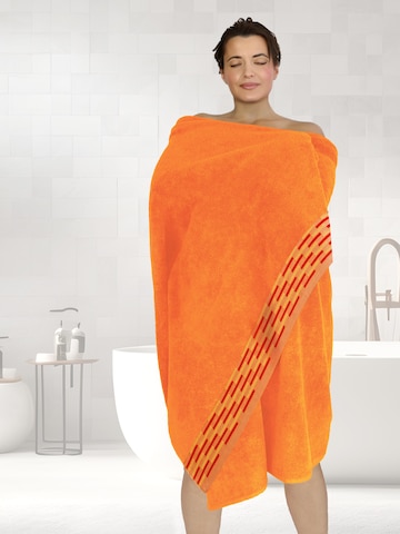 Lashuma Handtuch 'Lugano'‌‌‌‌‌‌‌‌‌‌ in Orange: Vorderseite