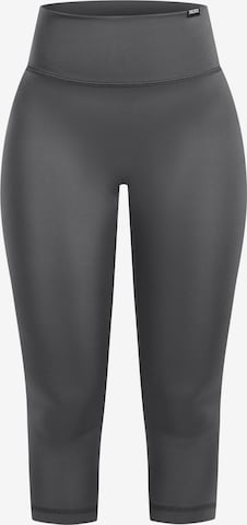 Smilodox Skinny Leggings 'Mirella' in Grijs: voorkant