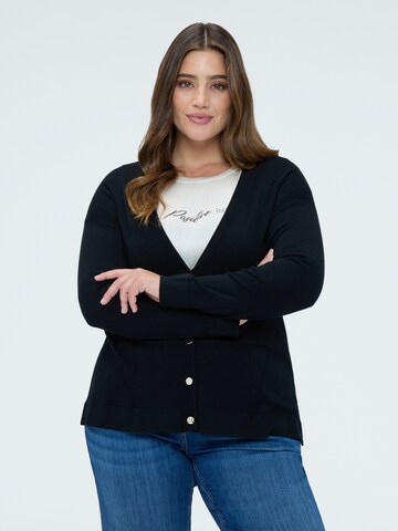 Fiorella Rubino Knit cardigan in Black