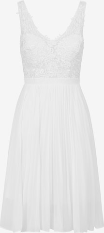 Kraimod - Vestido de cocktail em branco: frente