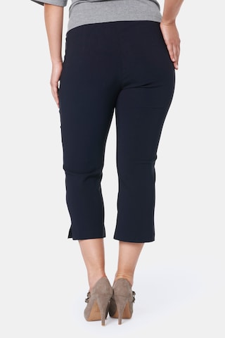 Coupe slim Pantalon Ulla Popken en bleu