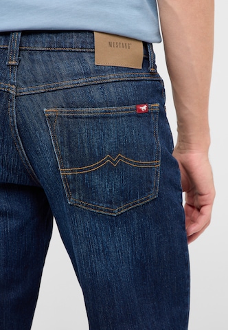 MUSTANG Loosefit Jeans in Blau