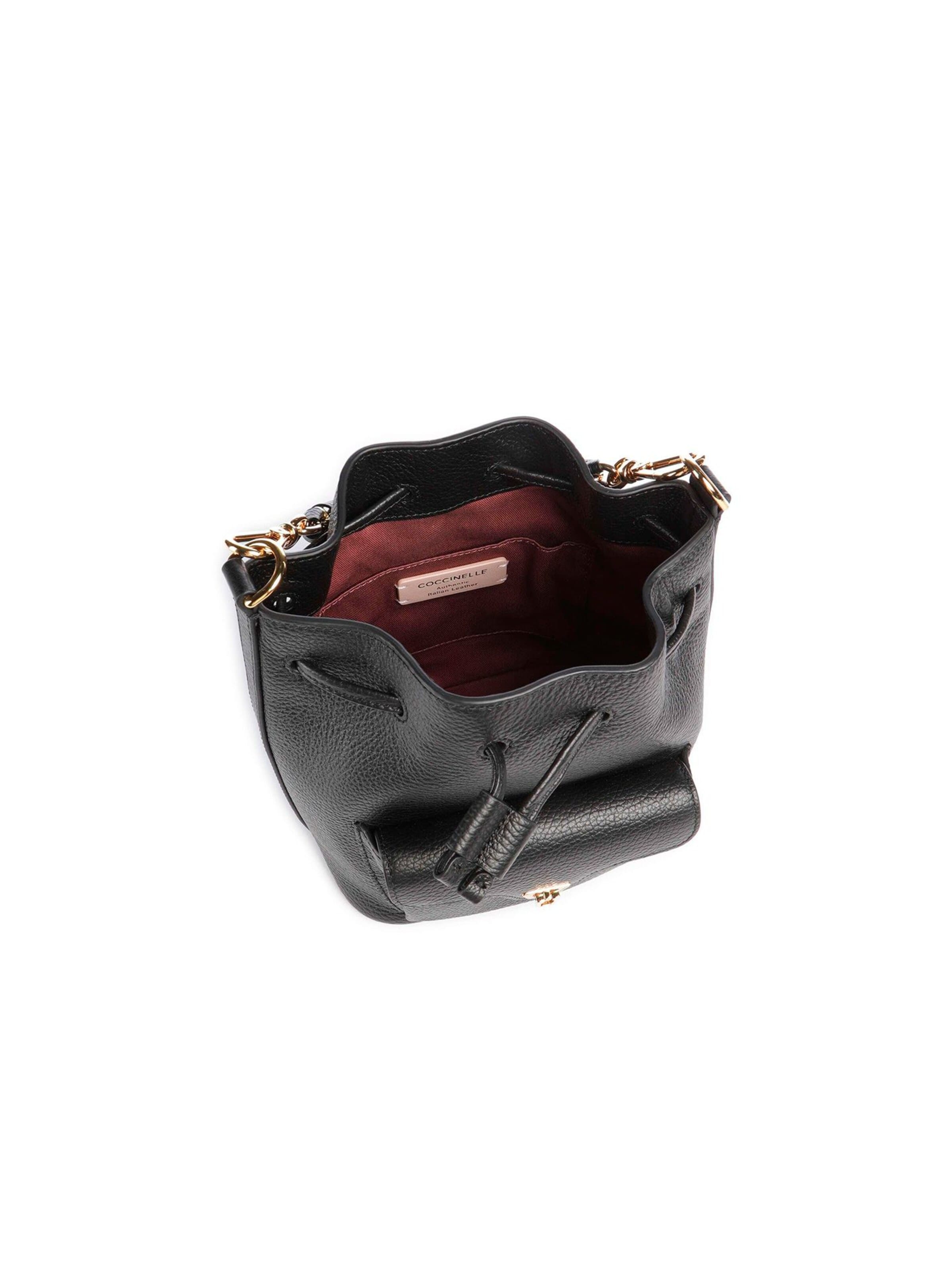 Coccinelle - Bolso saco 'Beat Generatio Handbag' en negro