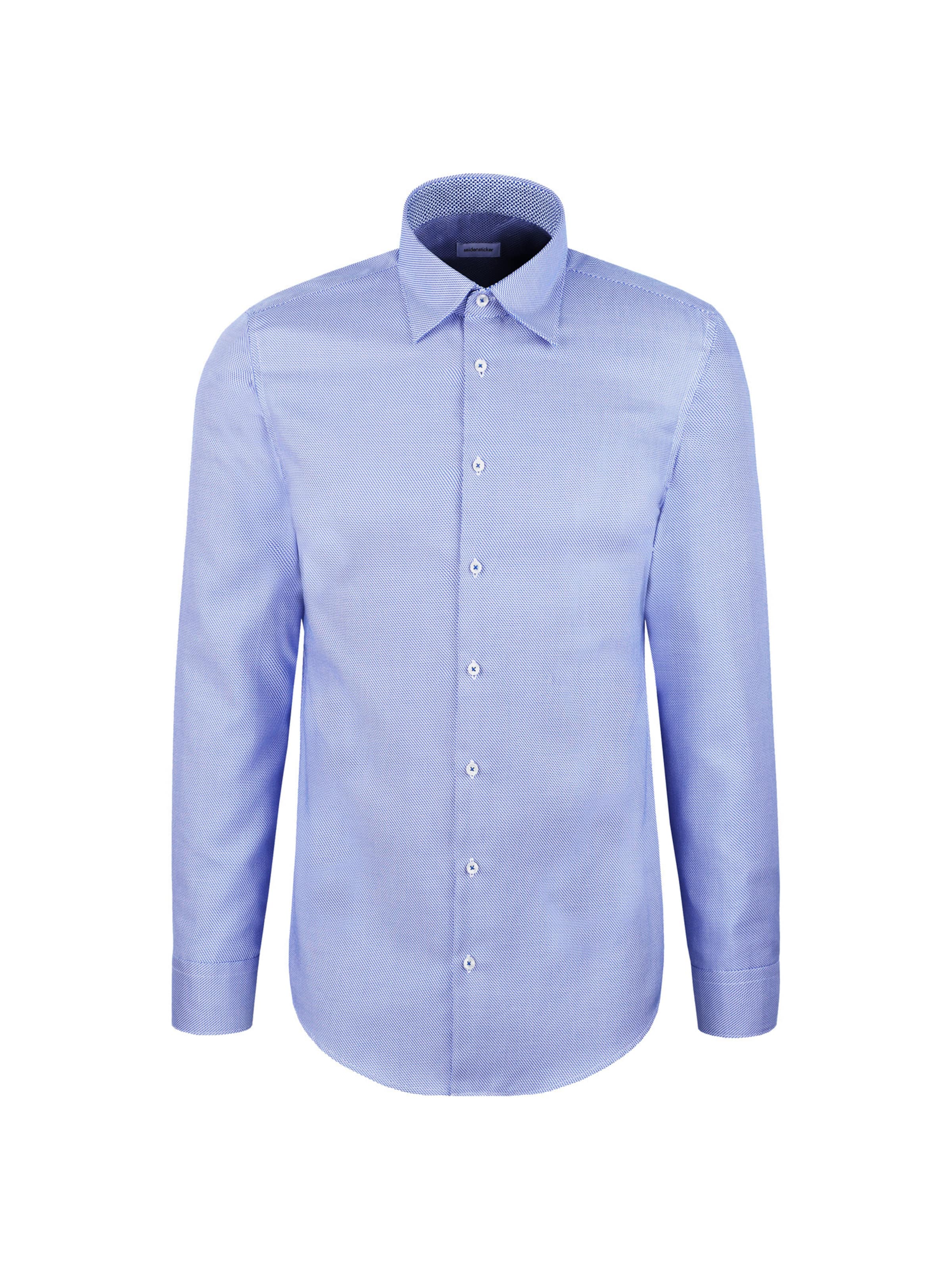 SEIDENSTICKER Zakelijk overhemd in de kleur Pastelblauw, Productweergave