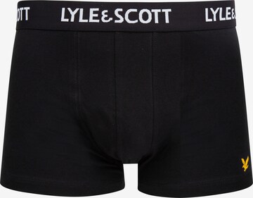 Lyle & Scott Boxer shorts in Black: front