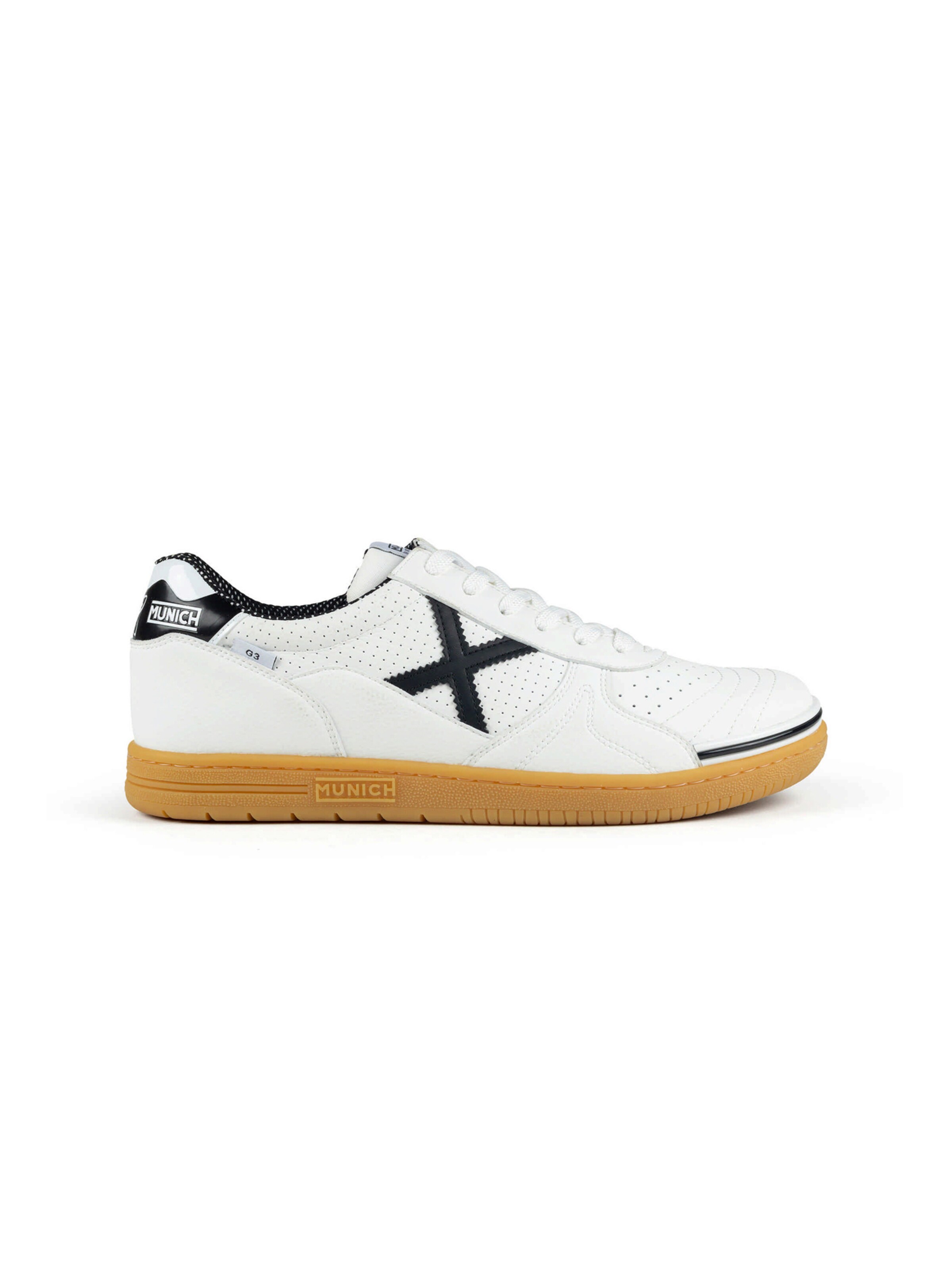 MUNICH Platform trainers 'G-3' in Beige: front