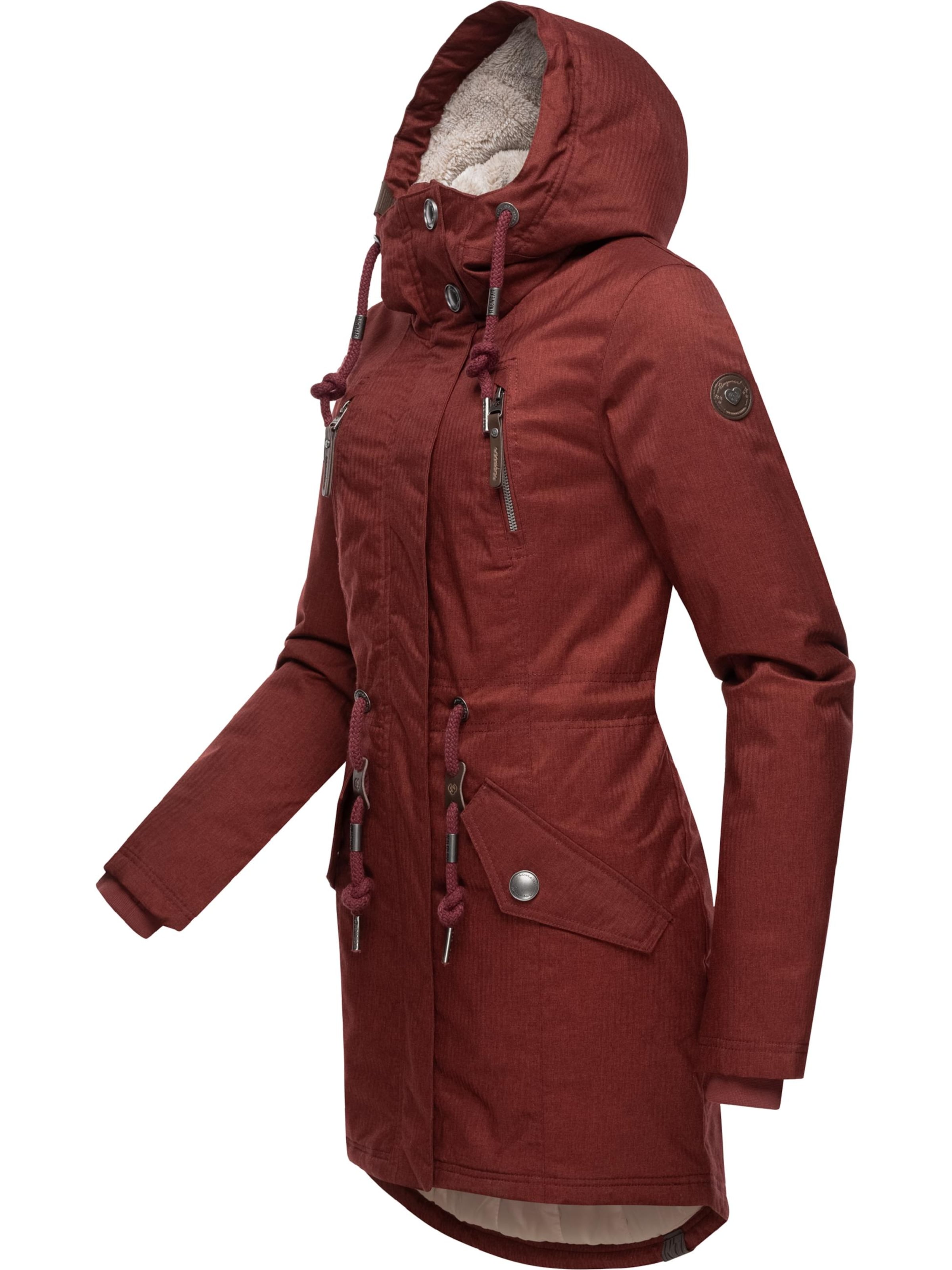 Ragwear Raincoat 'Elsie' in Red