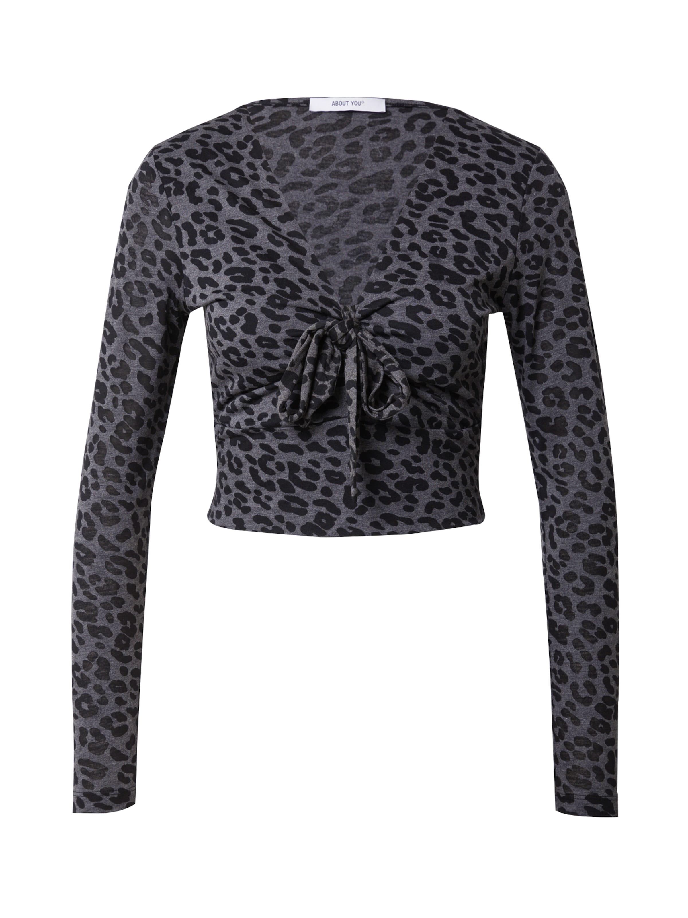 ABOUT YOU Shirt 'Elaine' in Grey: front