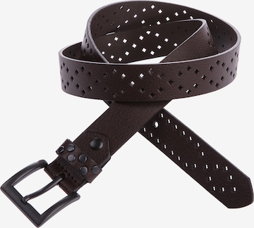 CIPO & BAXX Belt in Brown: front