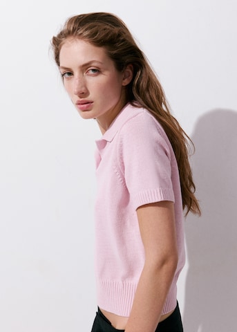 MANGO Svetr 'TERRAMAR' – pink