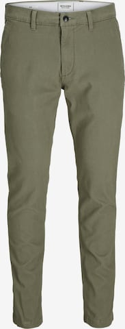 JACK & JONES Chino trousers 'JJIMARCO JJDAVE' in Green: front