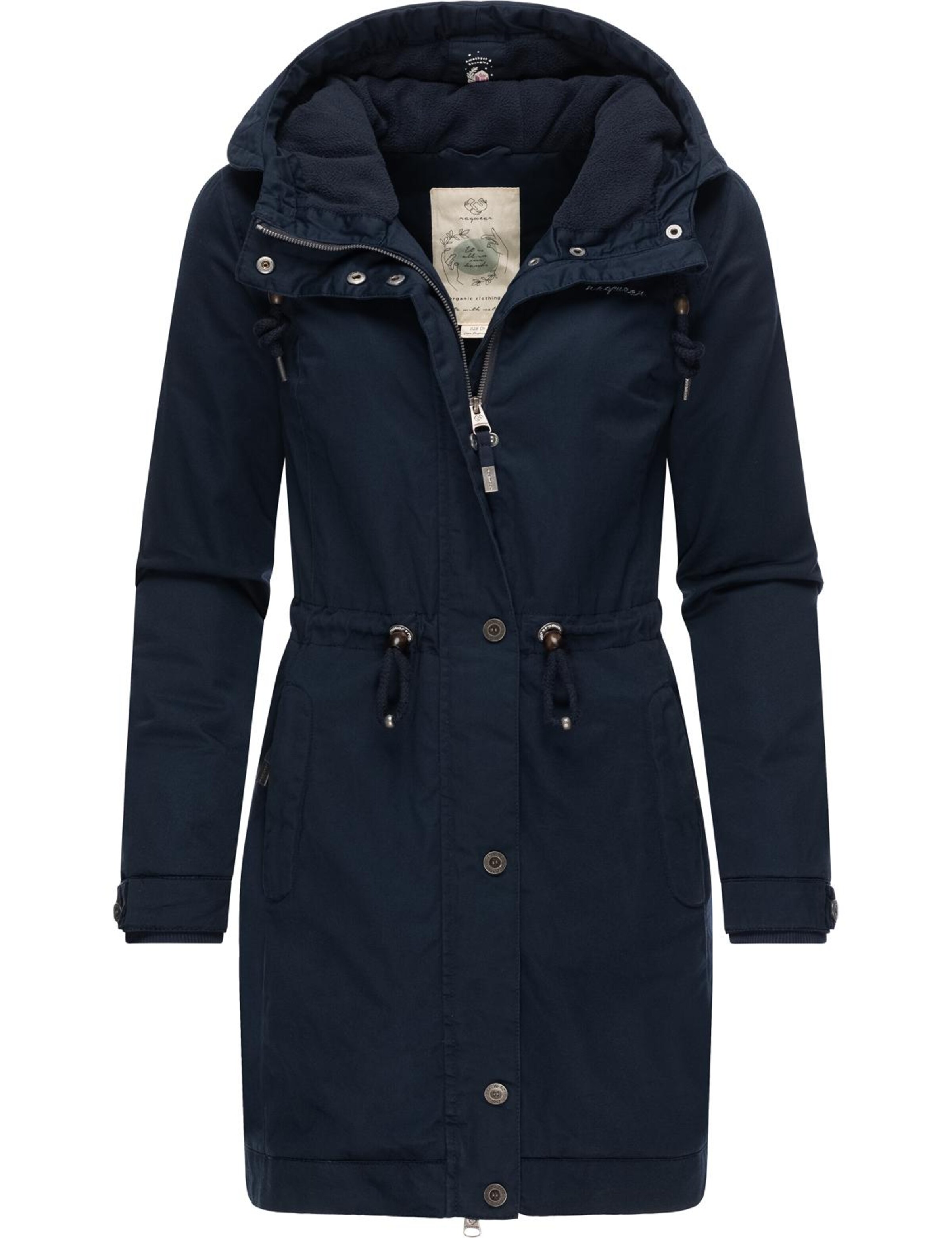 Parka invernale 'Aurorie Crystal' di Ragwear in blu: frontale