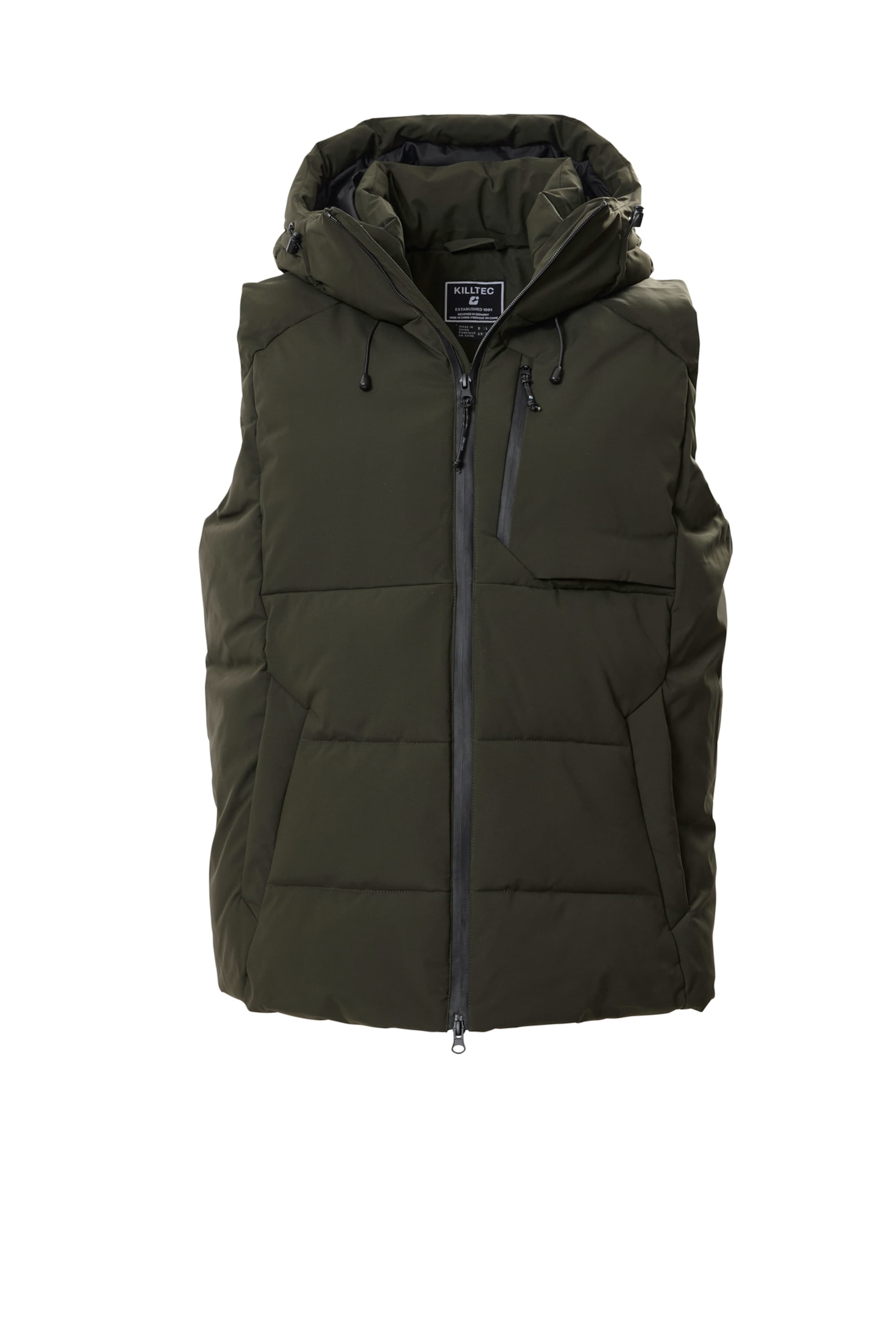 KILLTEC Sports Vest in Green: front