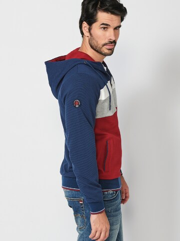 KOROSHI Sweat jacket in Blue