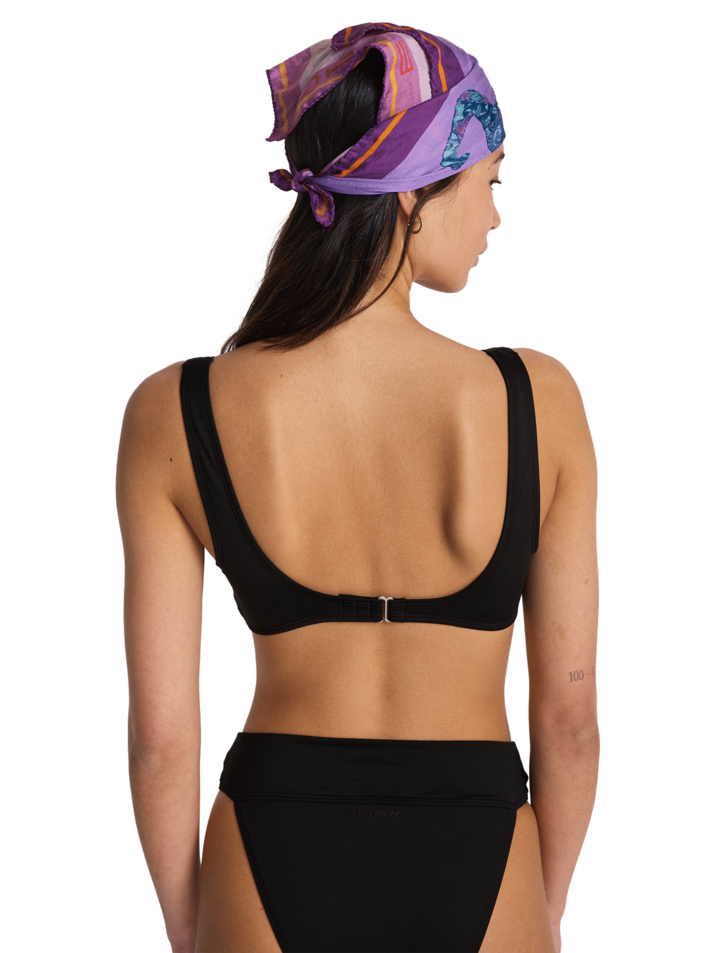 BILLABONG Triangle Bikini Top 'Sol Searcher' in Black