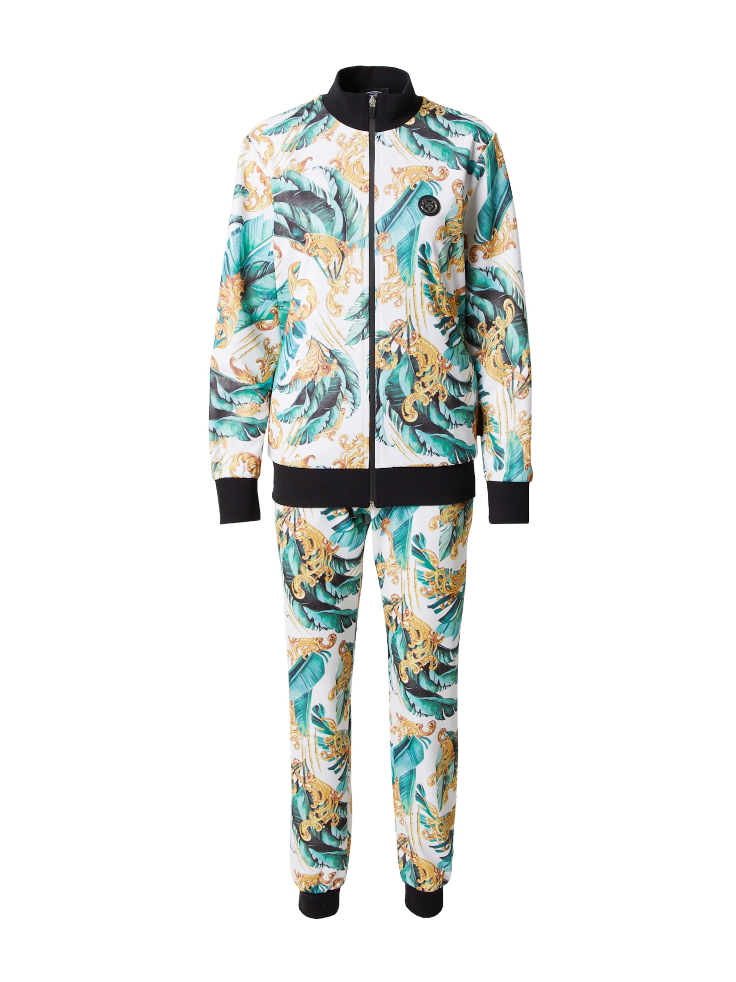 Plein Sport - Fato de jogging em mistura de cores: frente