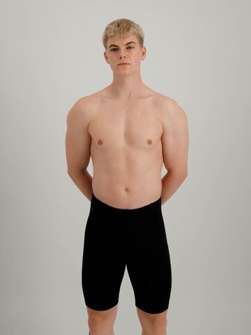 Nike Swim Athletic Swim Trunks 'Jammer' in Black: front