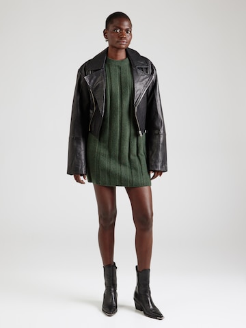 WEEKDAY Knit dress 'Fiona' in Green