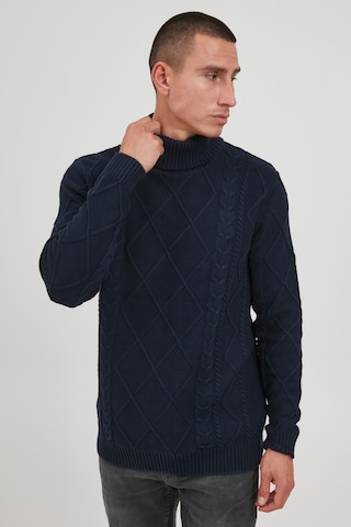 !Solid Sweater in Blue: front