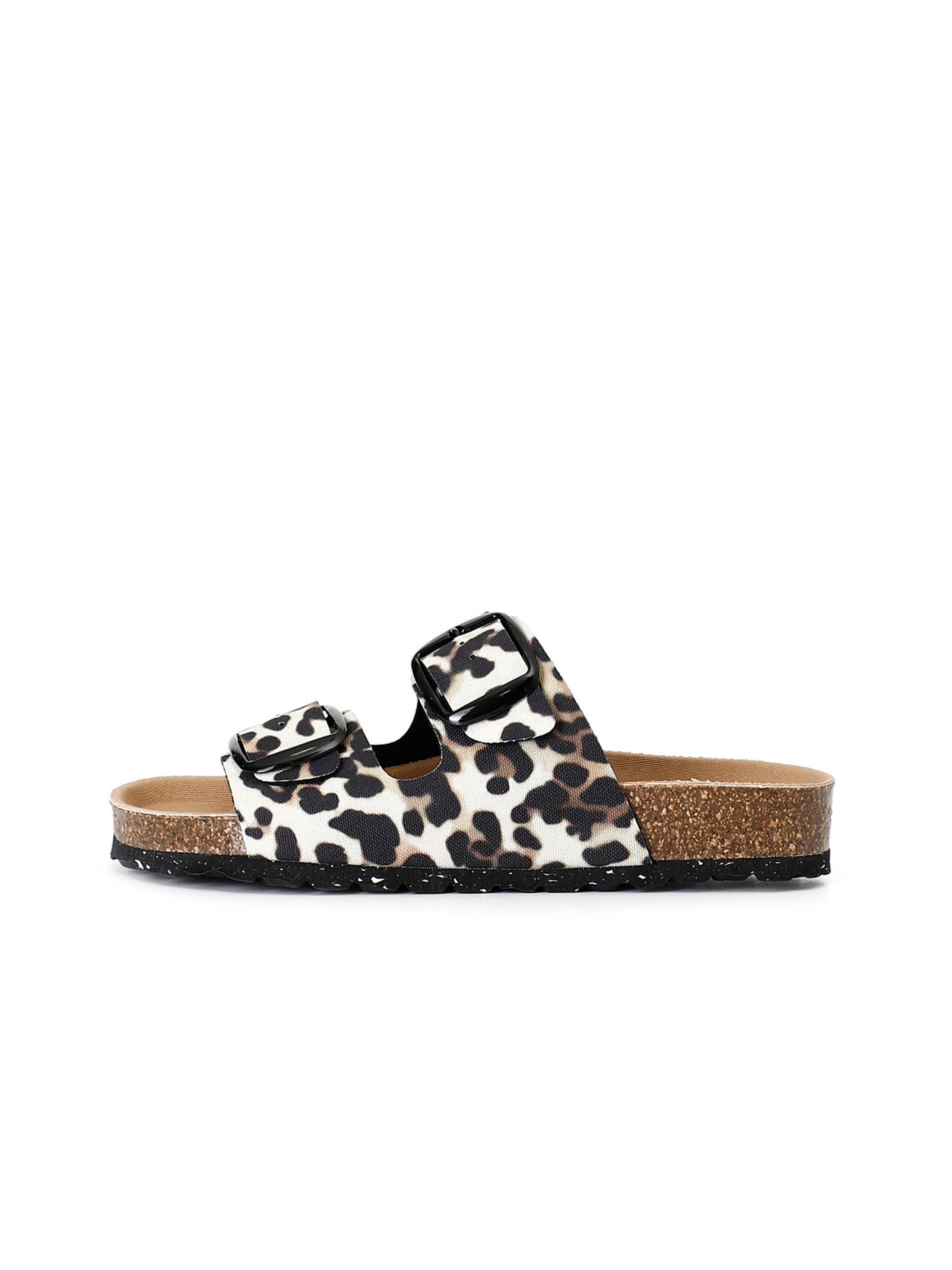 Sandalo di CAFè NOIR in marrone: frontale