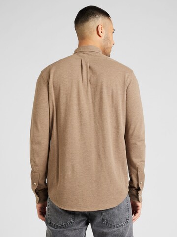 Polo Ralph Lauren Regular Fit Hemd in Braun