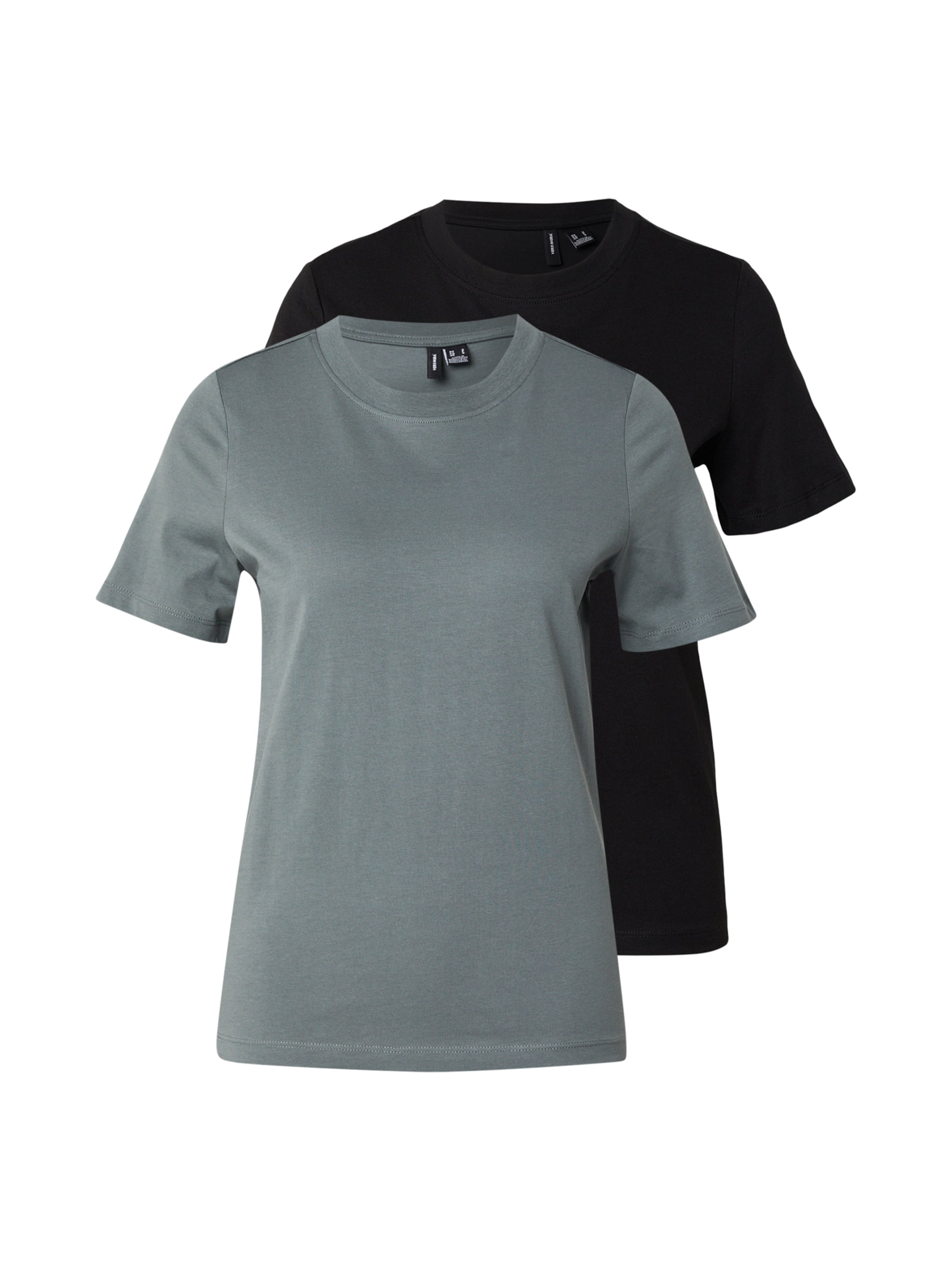 VERO MODA Paita 'VMPAULINA' värissä jade / musta, Tuotenäkymä